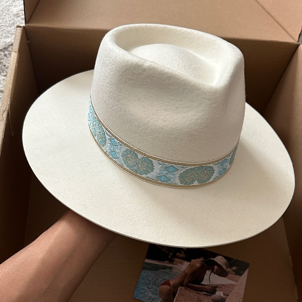Lack of Color Aqua Beverly Hat